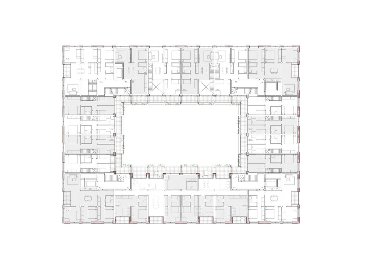 IBA POOL Grundriss OG6